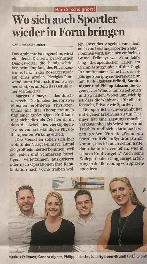 OOE Nachrichten Jänner 2019