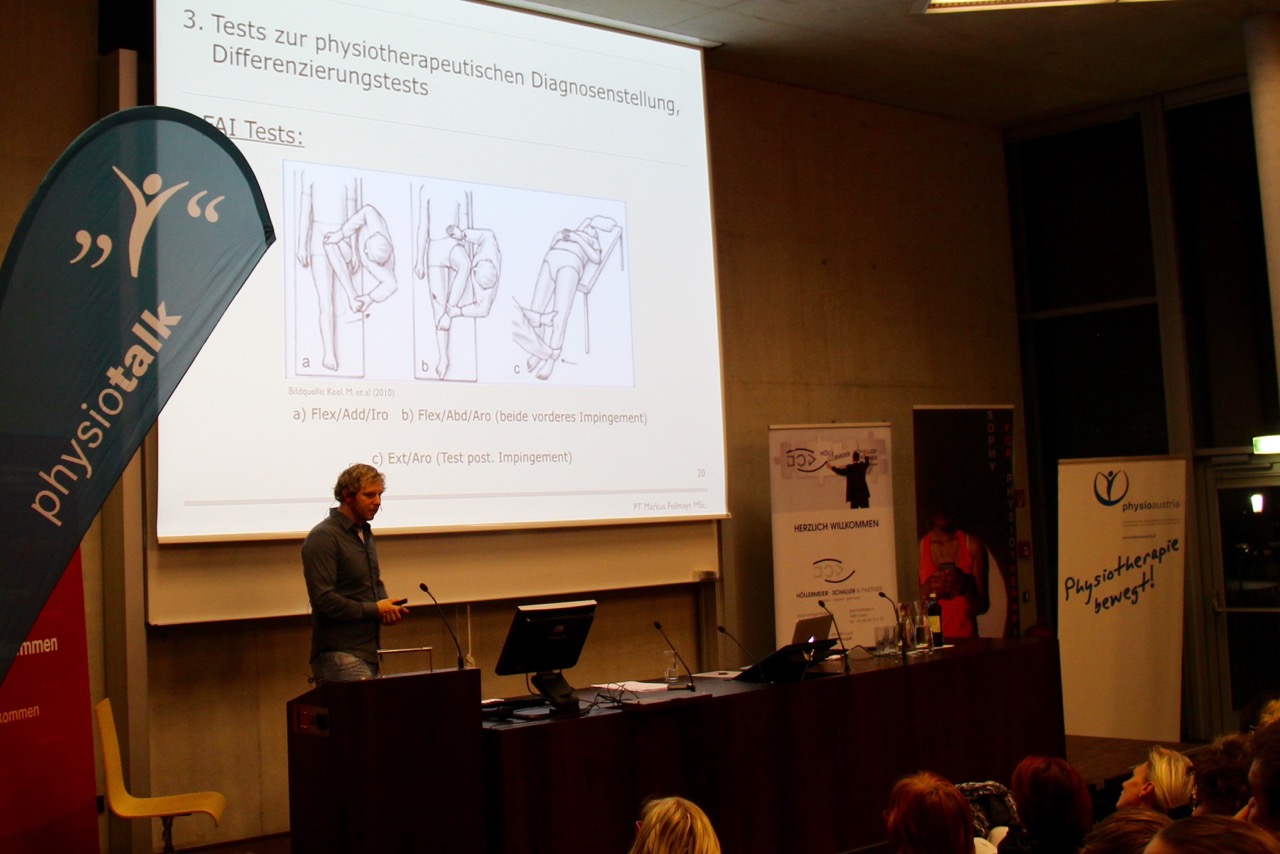 Markus Feilmayr, MSc., Vortragender beim Physiotalk
